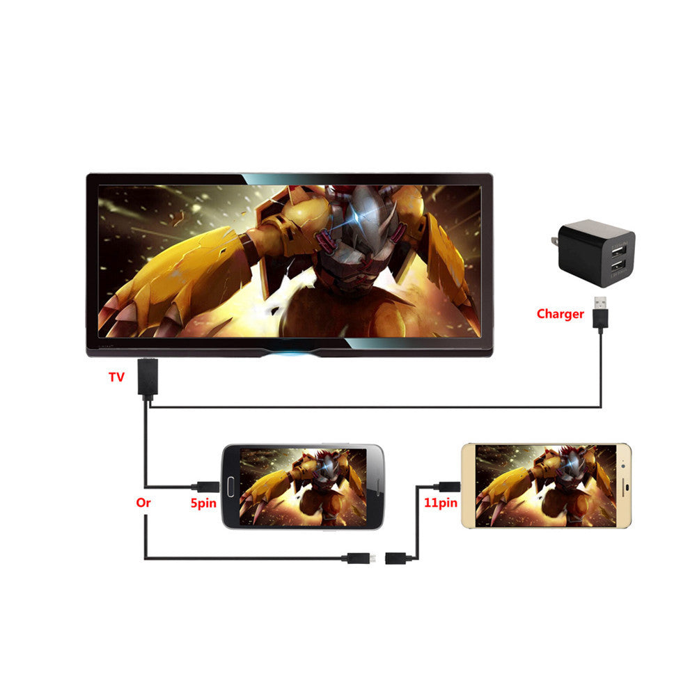 Mobile Phone Video Adapter Screen Synchronizing Cable Mobile Phone Video Adapter Screen Synchronizing Cable